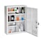 Adiroffice Large Steel Dual Locking Medication Cabinet in White. ADI999-04-WHI-MK - alternate 3